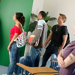 Velicity Von and Bill Bailey in My First Sex Teacher